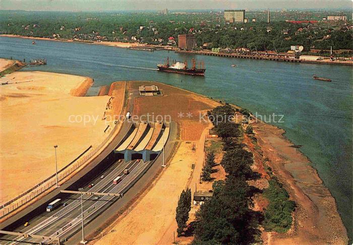 HAMBURG  CITY Der neue Elbtunnel
