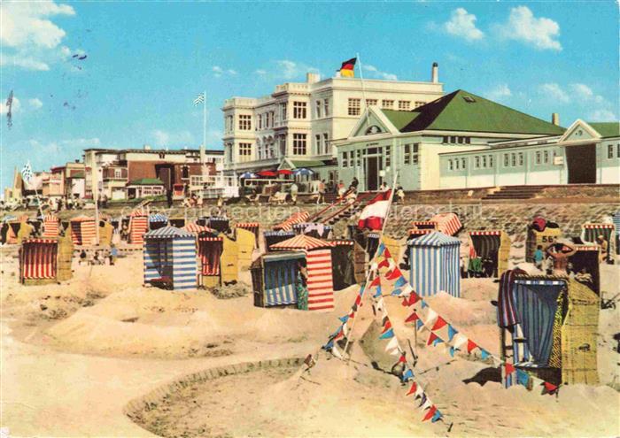 NORDERNEY Nordseebad Niedersachsen Weststrand