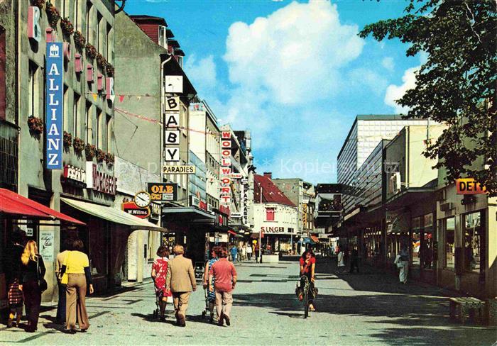 Wilhelmshaven  CITY Marktstrasse Fussgaengerzone