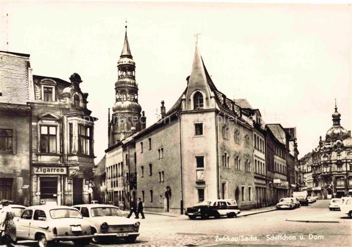 ZWICKAU  Sachsen Schiffchen und Dom