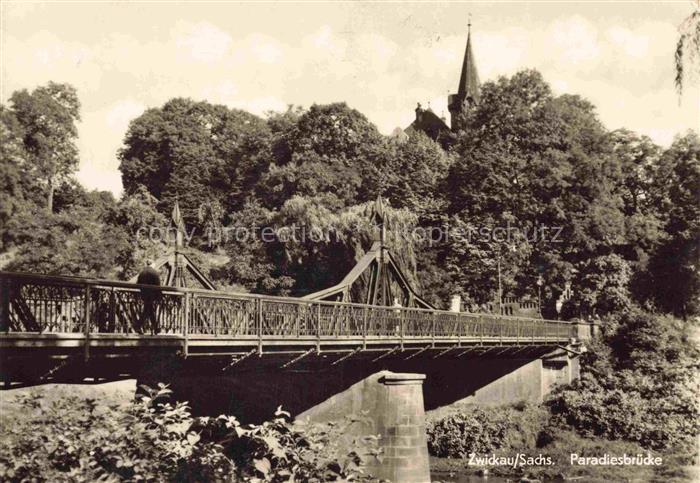 ZWICKAU  Sachsen Paradiesbruecke