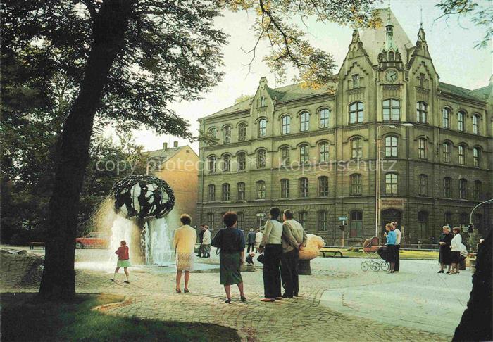 ZWICKAU  Sachsen Brunnen der Voelkerfreundschaft