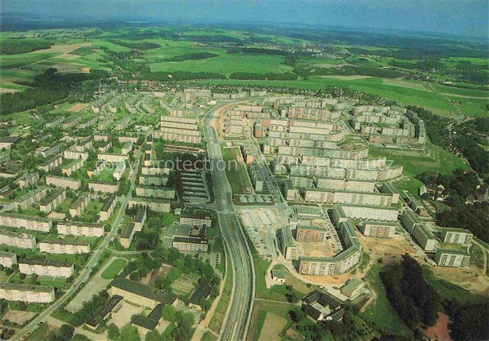 ZWICKAU  Sachsen Blick auf Stadtteil Eckersbach