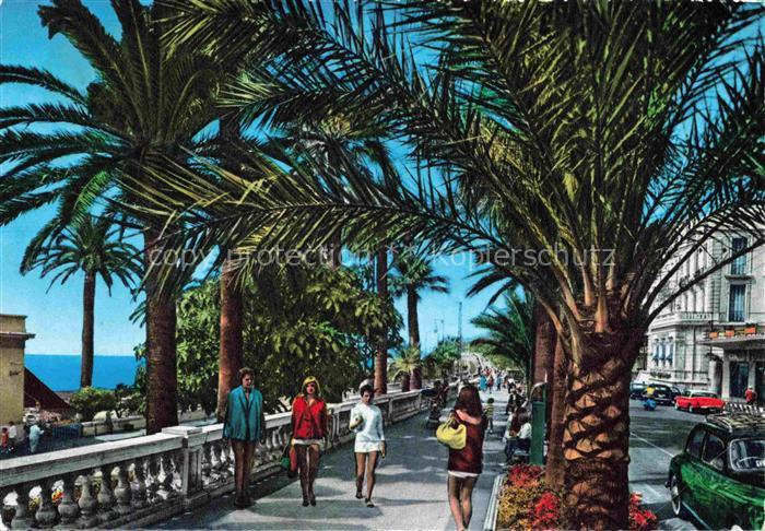 San Remo SANREMO Liguria IT Passeggiata Imperatrice Riviera del Fiori
