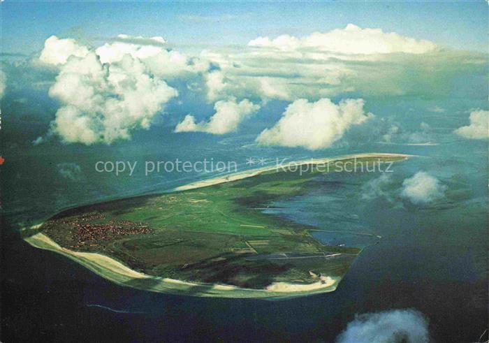 LANGEOOG Nordseebad Fliegeraufnahme
