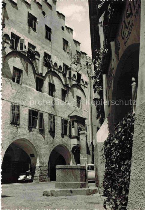 Bressanone Brixen Suedtirol IT Portici Minori Kleine Lauben