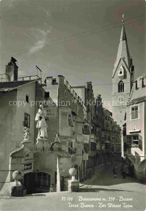 Bressanone Brixen Suedtirol IT Torre Bianca Der Weisse Turm