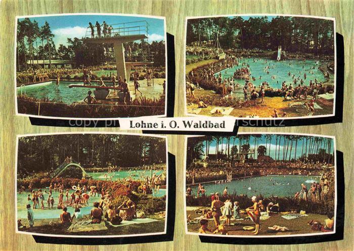 Lohne Oldenburg Freibad Sprungturm