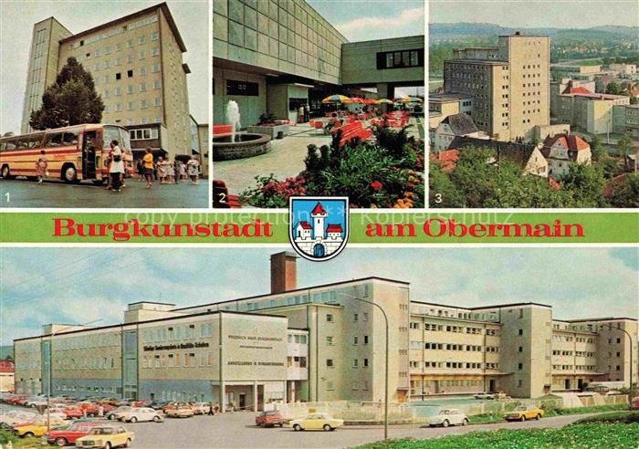 Burgkunstadt Kundenbesuch bei BAUR Verkaufsraeume Verwaltungsgebaeude Versandgeb