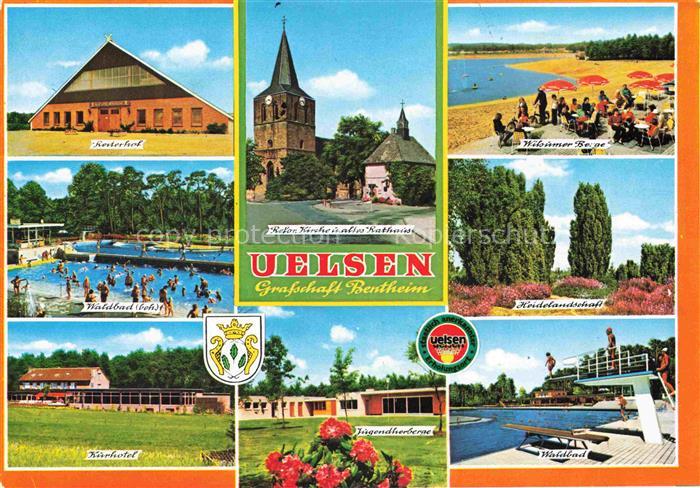 Uelsen Bentheim Niedersachsen Reiterhof Kirche Rathaus Wilsumer Berge See Freiba