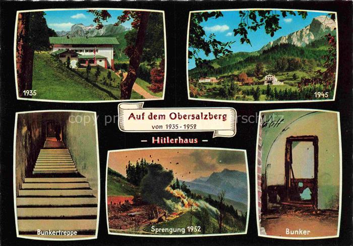 Obersalzberg Berchtesgaden Bayern Ansichten 1935 - 1952