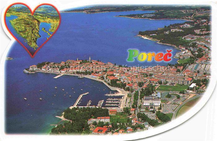 Porec Croatia Fliegeraufnahme