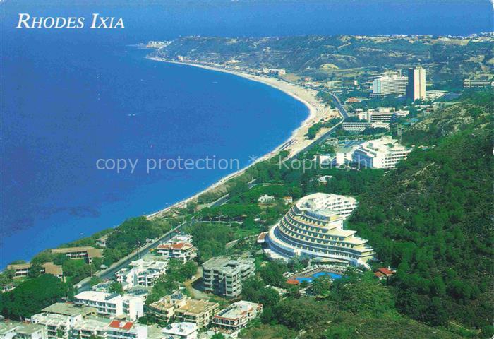 Ixia Rhodes RHODOS Greece Kuestenpanorama