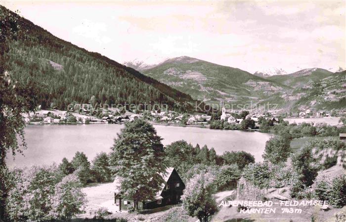 Feld am See Villach Kaernten AT Panorama Alpenseebad