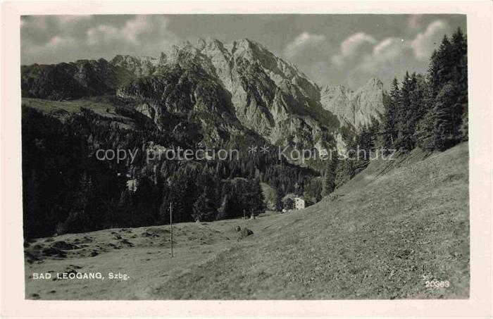Leogang im Tale Saalbach-Hinterglemm AT Panorama