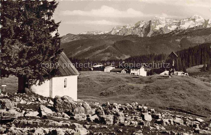 Winklmoos Winkelmoos Reit im Winkl Bayern Panorama Bergkapelle Alpen
