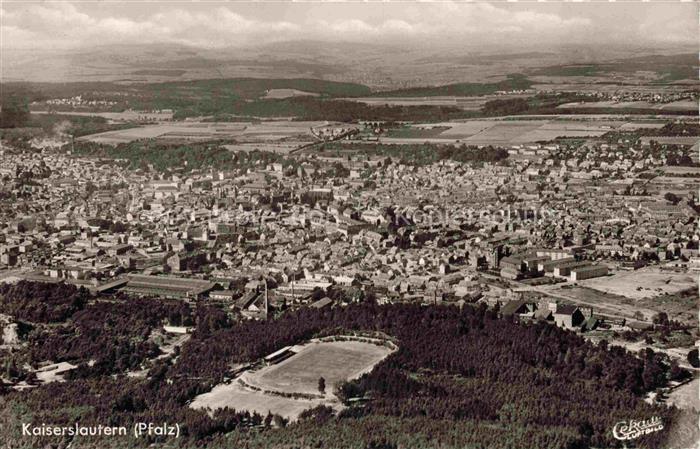 KAISERSLAUTERN CITY Fliegeraufnahme