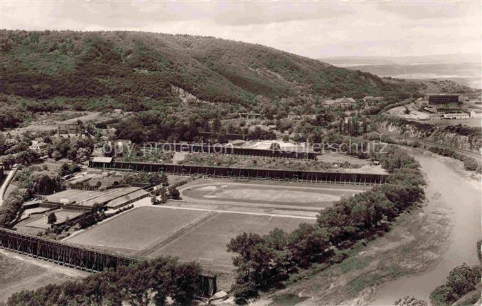 BAD KREUZNACH Rheinland-Pfalz Panorama Salinental mit Freibad