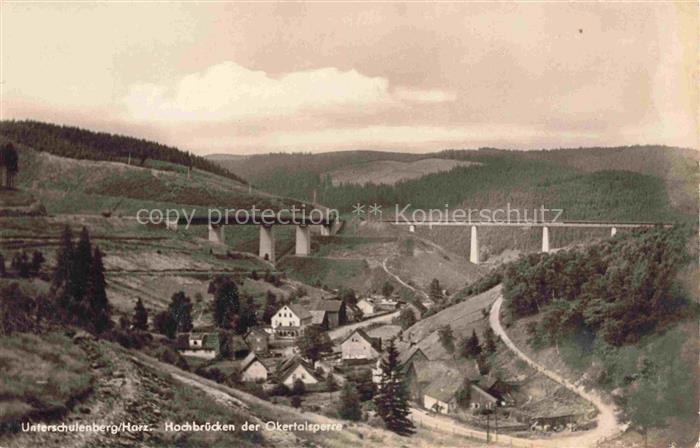 Unterschulenberg Schulenberg Oberharz Goslar Niedersachsen Panorama Hochbruecken