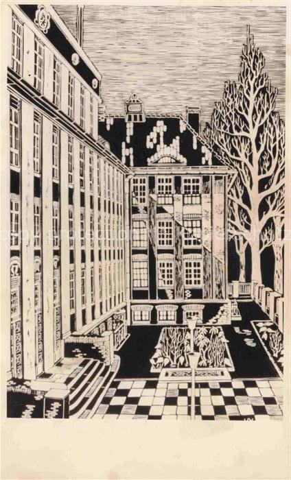 HAMBURG  CITY Kuenstlerkarte