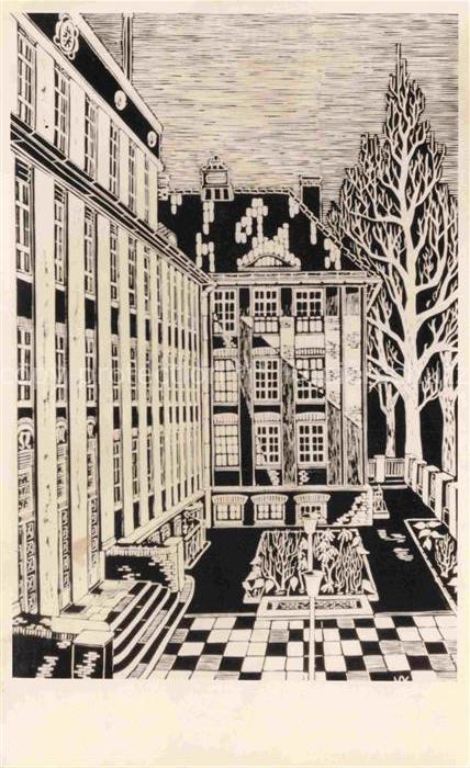 HAMBURG  CITY Kuenstlerkarte