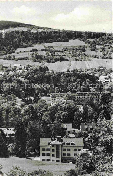BAD ORB Hessen Panorama Blick zum Kurhaus