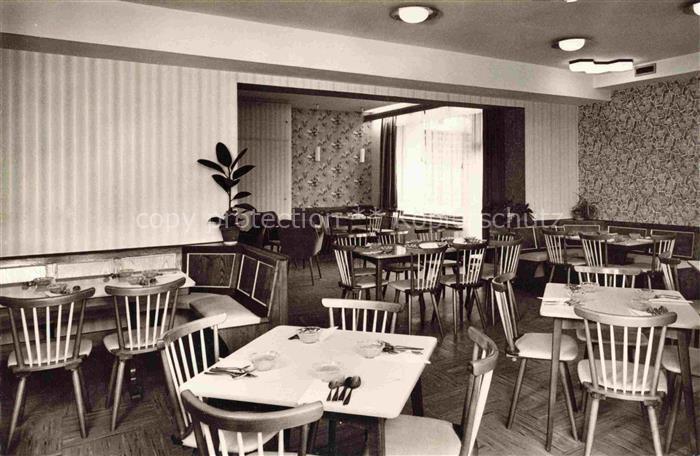 BAD SODEN  Taunus Hessen Sanatorium Speisesaal