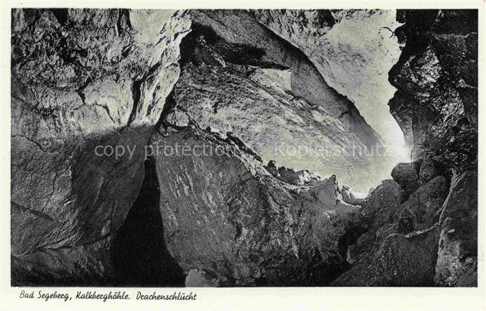 Bad Segeberg Kalkberghoehle Drachenschlucht