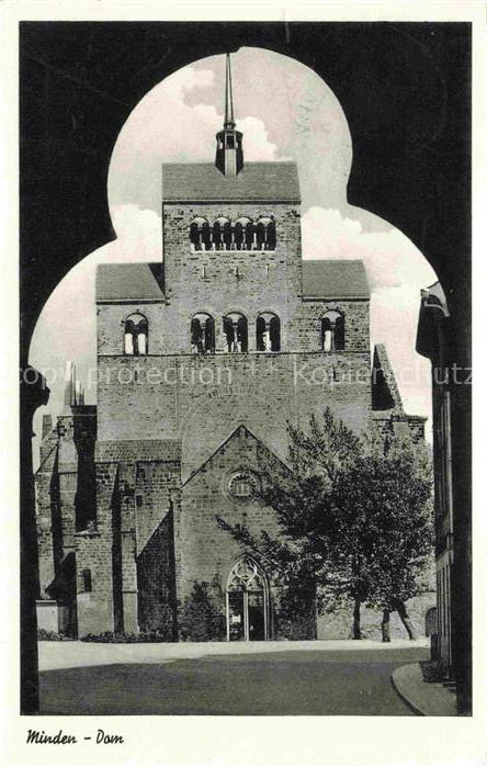Minden  Westfalen Weser NRW Dom
