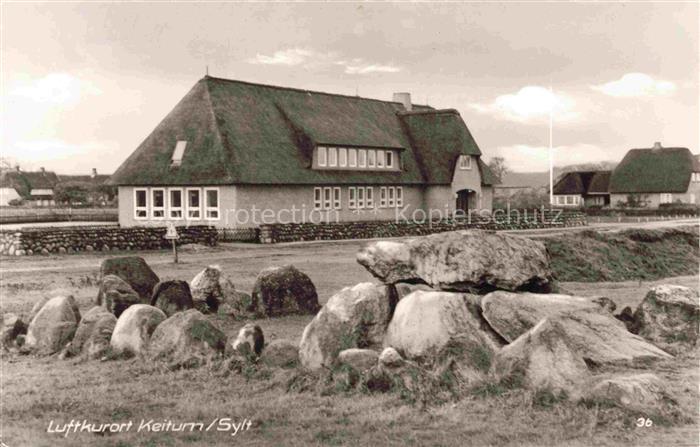 Keitum Sylt Teilansicht Luftkurort