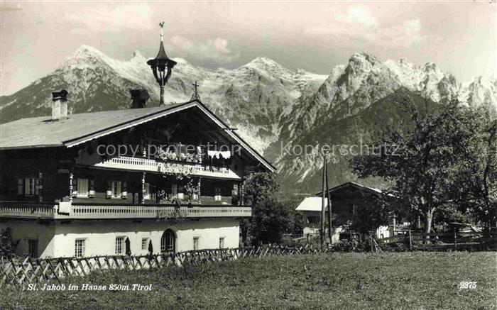 St Jakob im Hause Tirol AT Ortsmotiv Alpenblick