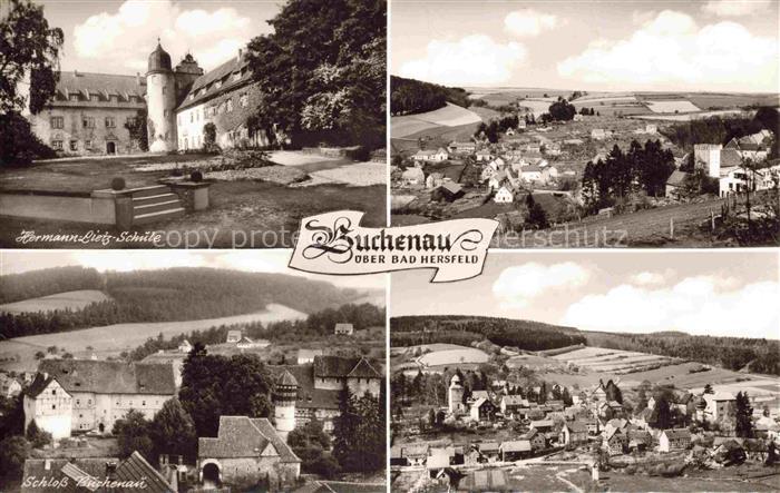 Buchenau Bad Hersfeld Hessen Hermann-Lietz-Schule Panorama Schloss