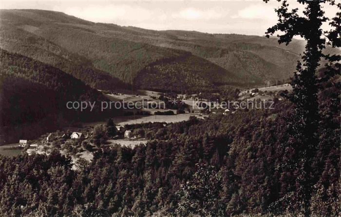 Oberhainbrunn Ober-Hainbrunn Rothenberg Odenwaldkreis Hessen Panorama