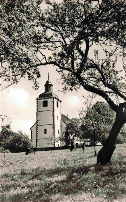 Neunkirchen Odenwald Modautal Hessen Ev. Pfarrkirche einst Wallfahrtskirche