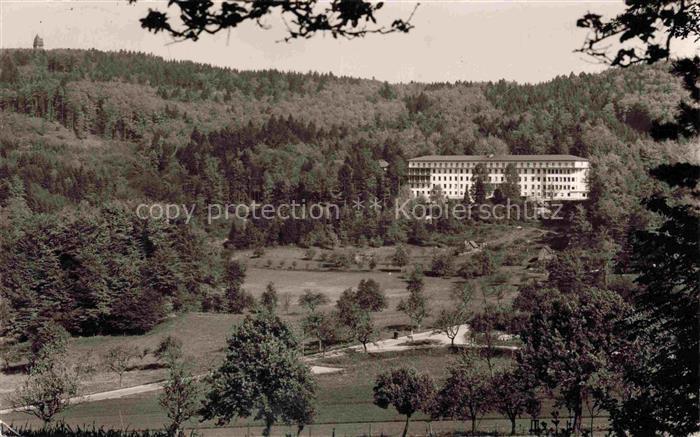 Winterkasten Lindenfels Hessen Eleonorenheilstaette Sanatorium