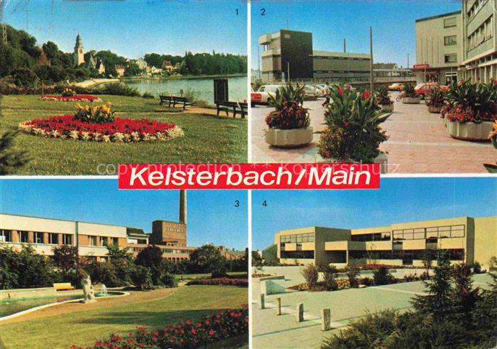 Kelsterbach Gross-Gerau Hessen Main-Anlage Bahnhofsplatz Glanzstoff-Werk Gesamts