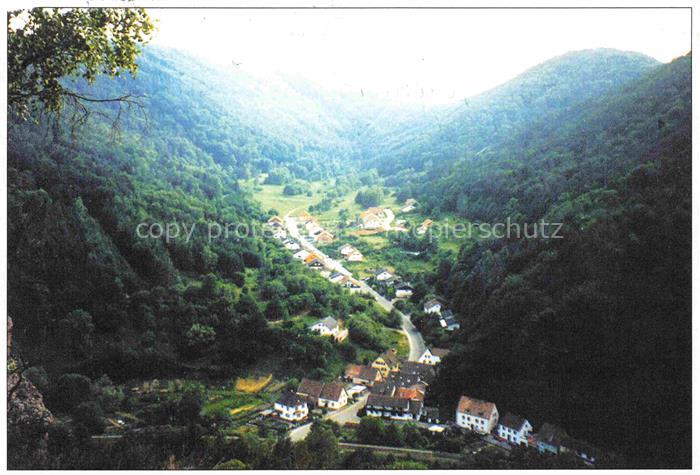 Hammersbach Hessen Panorama Blick ins Tal Neubaugebiet Sportplatzstrasse