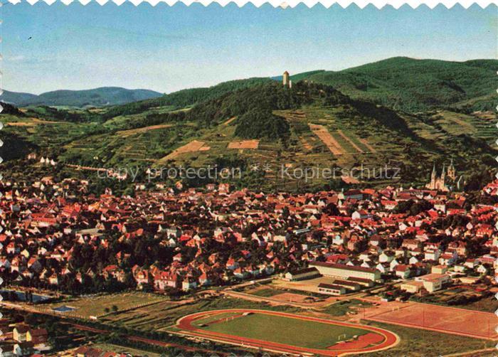 Heppenheim Bergstrasse Hessen Panorama Sportgelaende