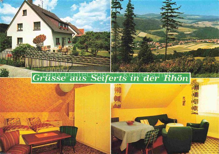 Seiferts Rhoen Ehrenberg Fulda Hessen Gaestehaus Ferienwohnungen Panorama Landsc