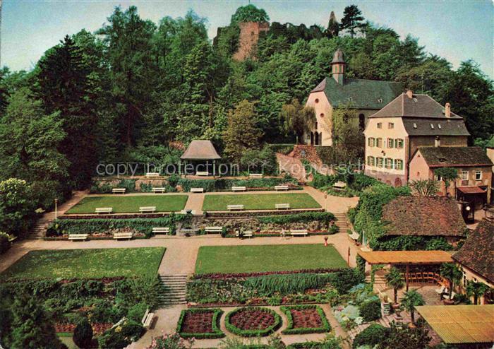 Lindenfels Odenwald Hessen Kurgarten Burgruine Perle des Odenwaldes