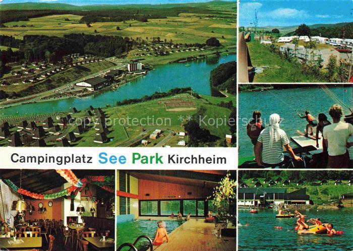 Kirchheim Hessen Aulatal Hersfeld-Rotenburg Hessen Campingplatz Seepark Kirchhei