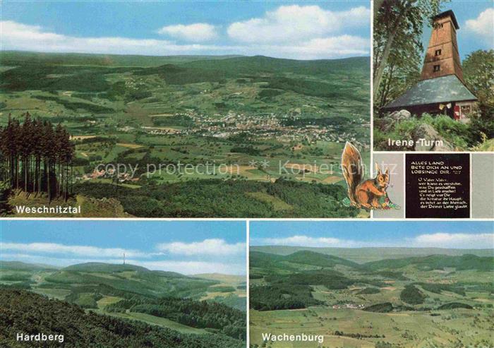 Tromm Odenwald Grasellenbach Hessen Panorama Weschnitztal Irene-Turm Hardberg Wa