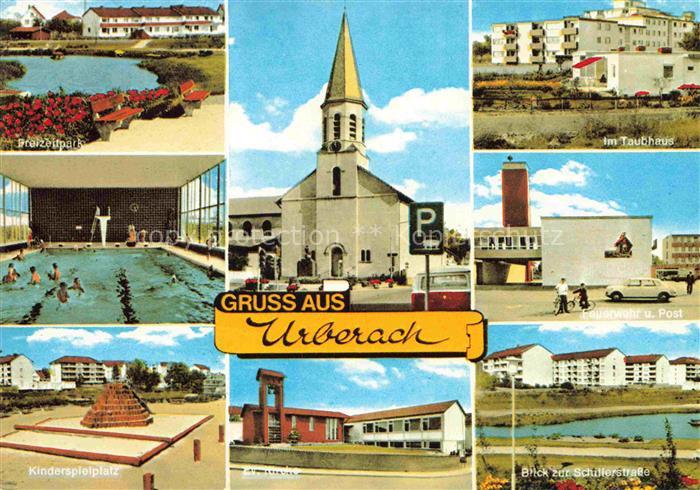 Urberach Roedermark Offenbach Hessen Freizeitpark Hallenbad Kirche Im Taubhaus F