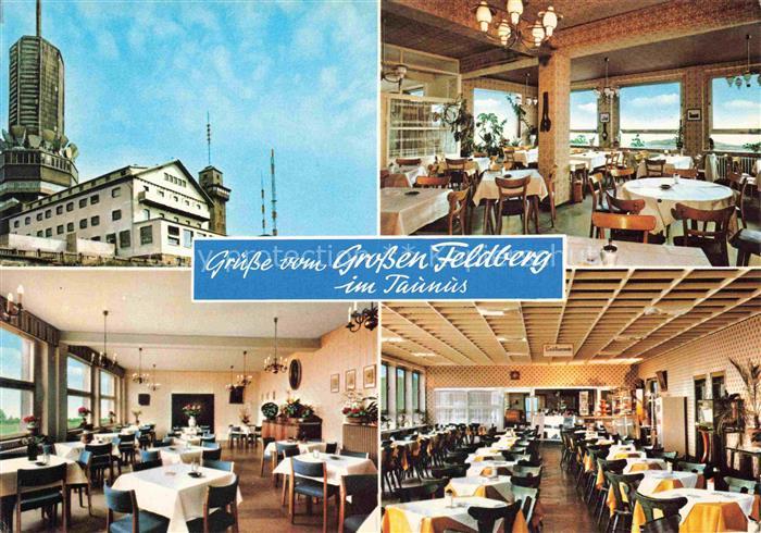 Feldberg 882m Taunus Schmitten Hessen Café Restaurant Feldberghof