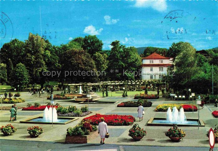 BAD ORB Hessen Am Salinenplatz Wasserspiele