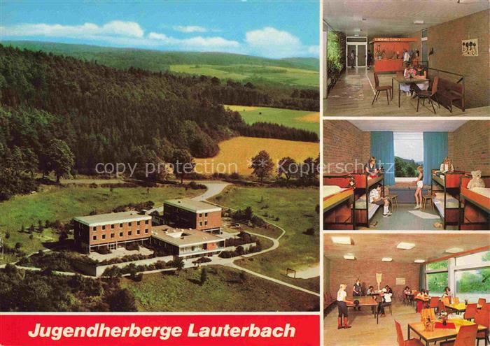 LAUTERBACH  Hessen Jugendherberge Luftaufnahme Innenraeume