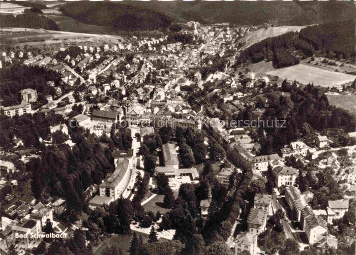BAD SCHWALBACH Hessen Stadtpanorama