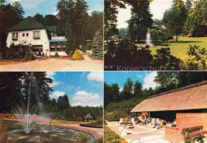 Wingst Cuxhaven Niedersachsen Haus Quellental mit Kurpark