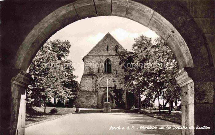 Lorsch Bergstrasse Hessen Torhalle Basilika Karolingische-Torhalle Kloster Bogen