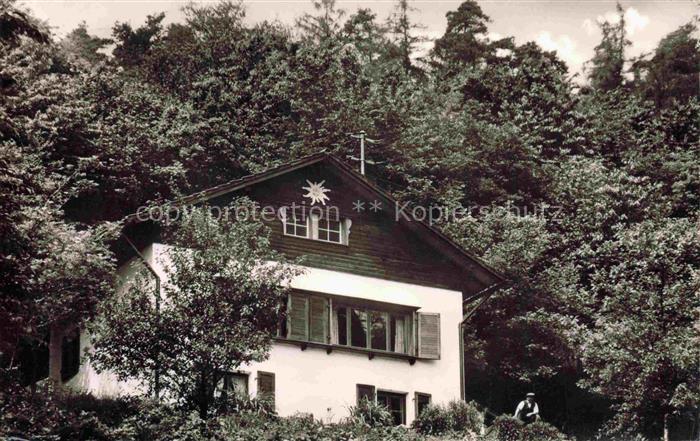 Felsberg Odenwald Felsberghuette DAV Alpenverein Edelweiss Berghaus Wald Odenwal